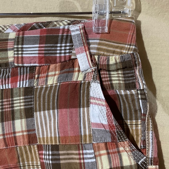 Larry Levine Size 4 Plaid Shorts - Picture 4 of 7